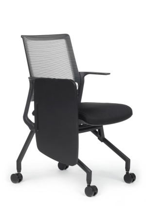 Стул офисный  D2002T Черный (Черный)