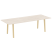 Стол переговорный на деревянных опорах Onix Wood Direct OW.PRG-25 2580x980x750 (Тиквуд Темный/Дуб Светлый)