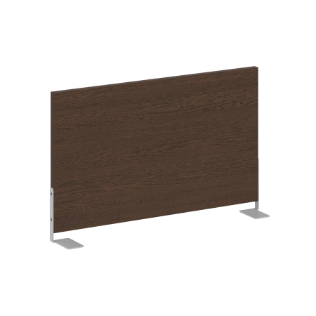 Экран боковой L600мм Б.ЭКР-60 600x18x348 (Венге Цаво/Серый металл)