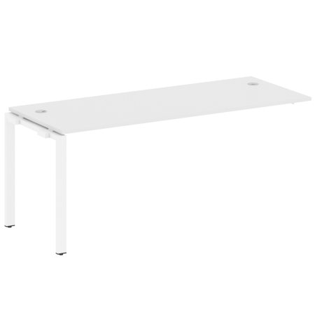 Проходной наборный элемент рабочей станции Metal System Style БП.ПРС-СП-1.5 1800x720x750 (Белый/Белый металл)