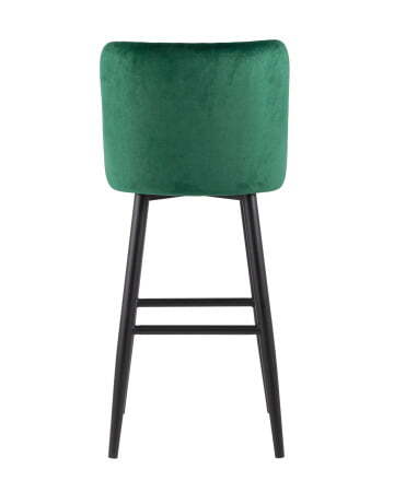Стул барный Ститч велюр изумрудный (Стул барный Ститч изумрудный)