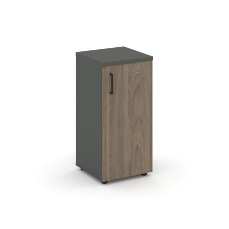 Шкаф низкий узкий SN.STU.E-301(R) (400х400х833) (Антрацит/Вяз Благородный)