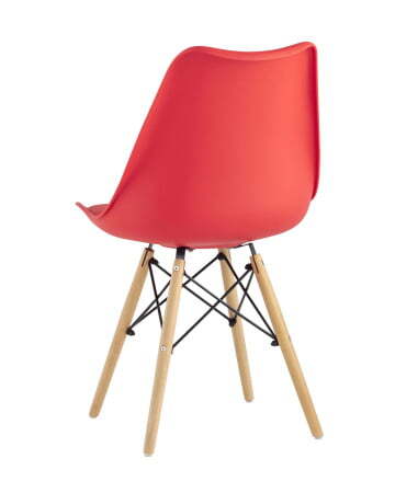 Стул Eames Soft красный (Стул Freames красный)