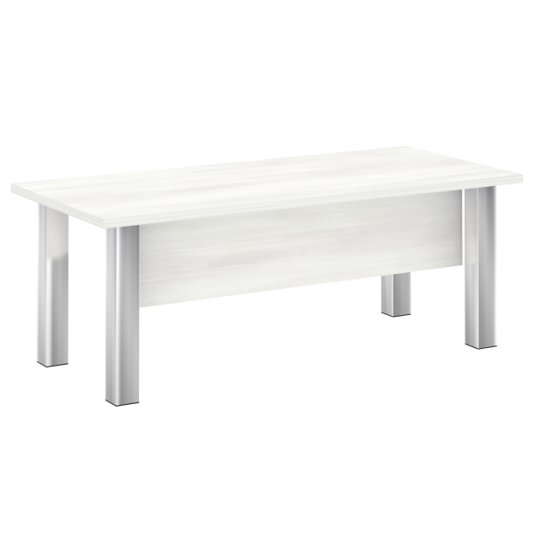 Стол для руководителя M-LT.D-20.1 2000x900x750 (Снежная Патина/Серый металл)