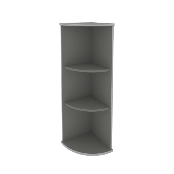 Стеллаж угловой Riva А.УС-2 365x365x1215 (Клен-Металлик)