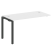 Проходной наборный элемент рабочей станции Metal System Style БП.ПРС-СП-1.3 1400x720x750 (Дуб Наварра/Серый металл)