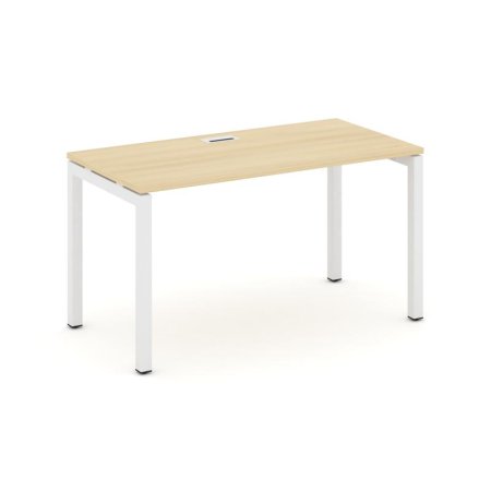 Стол письменный SN-5P.SP-022 (1180х800х750) (Акация Лорка/Металл Белый)