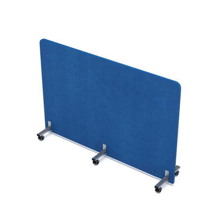 Акустическая мобильная перегородка SOFTOffice 011.МП.1611 1600x377x1100 (Indigo)