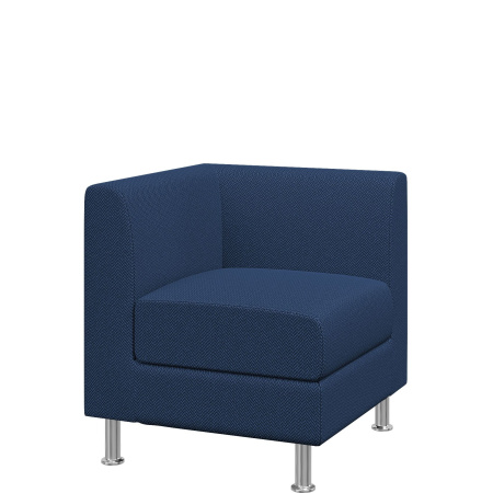 Диван Домино. Модуль угловой левый. (Модуль угловой левый sweet_blue)