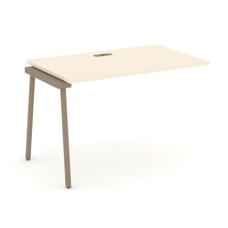 Наборный элемент рабочей станциии ES.1.NRS-2-LP (1180х730х750) (Сатин/Металл Латте)