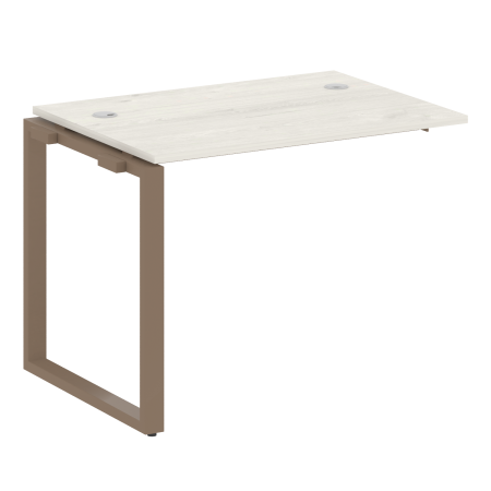 Проходной наборный элемент рабочей станции Metal System Style БО.ПРС-СП-1.1 1000x720x750 (Дуб Наварра/Мокко металл)