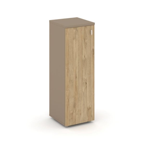 Шкаф средний узкий левый ES.SU-2.3 (L) (400х420х1207) (Латте/Тиквуд Светлый)