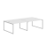 Стол 4-х местный Xten-Q XQWST 2814 2806x1406x750 (Легно темный)