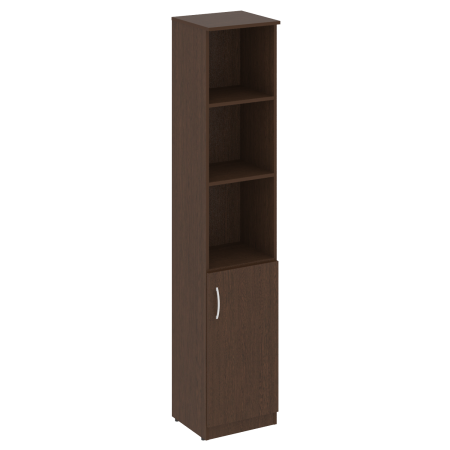 Шкаф высокий узкий правый Nova S В.СУ-1.1 Пр 388x360x1915 (Венге Цаво)