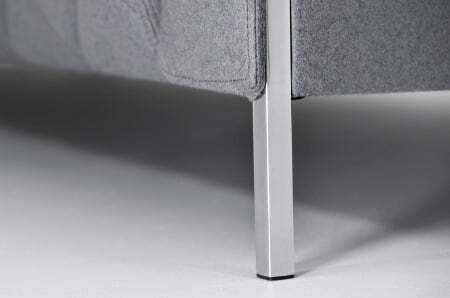 VISPO Диван 3-местный (СВ.СЕРЫЙ)