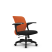 Кресло для руководителя Метта SU-M-4/подл.160/осн.001 (Черный | Оранжевый)