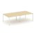 Рабочая станция 2-х сторонняя SN-4P.DRS-032 (2360х1232х750) (Тиквуд Светлый/Металл Антрацит)