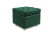 Пуф Marcele 400 (420x420x450) Изумрудный (Изумрудный)