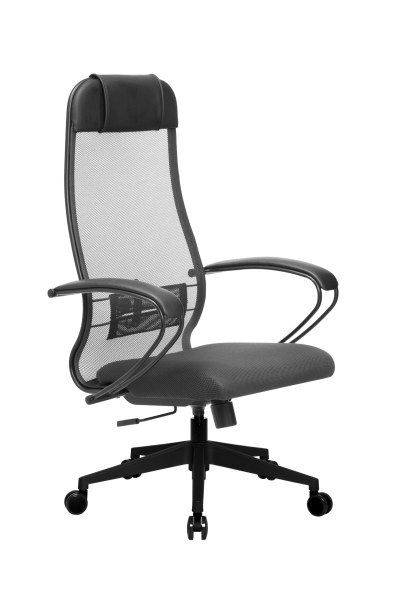 Кресло для руководителя Метта МЕТТА-11(MPRU)/подл.130/осн.002 (Темно-серый)