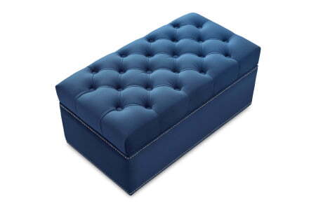 Банкетка Marcele 700 (720x420x450) Синий (Синий)