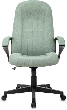 Кресло руководителя T-898 зеленый 38-407 крестов. пластик (Зеленый)