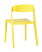Стул Moris пластик желтый (Стул пластиковый Moris желтый)