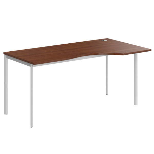 Стол эргономичный правый Имаго-С CA-1SR 1600x900x755 (Орех французскийБелый)