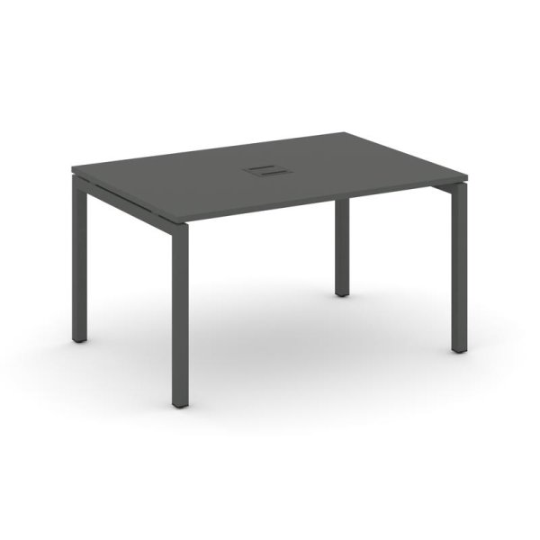Стол переговорный SN-5P.SPRG-001 (980х980х750) (Антрацит/Металл Антрацит)