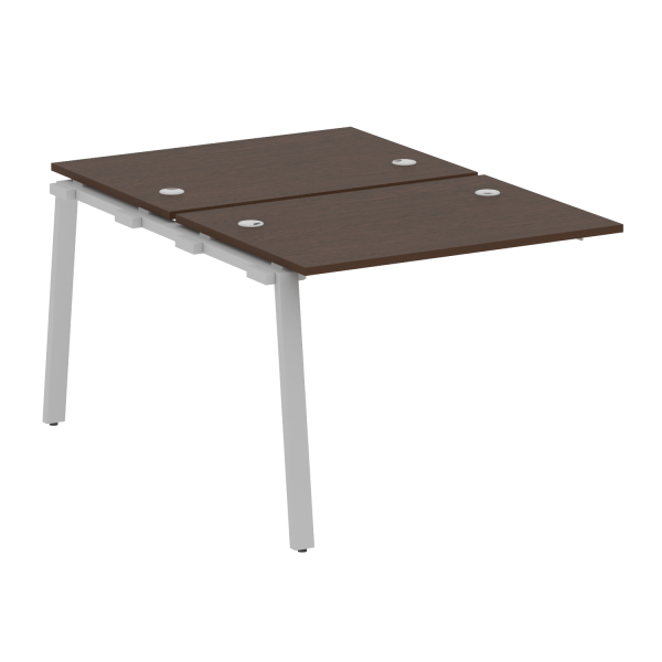 Проходной наборный элемент рабочей станции Metal System Style БА.ПРС-СП-2.1 1000x1475x750 (Венге Цаво/Серый металл)