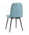 Стул Easy велюр пыльно-голубой (Стул Easy пыльно-голубой)