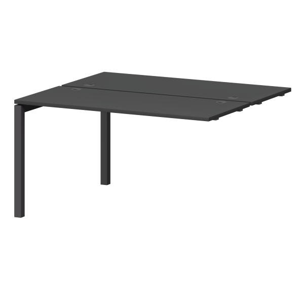 Модуль двойной универсальный на металлокаркасе Смарт СМС2-П-12К.120Э.Пр50 1200x1236x750 (Графит/Антрацит)