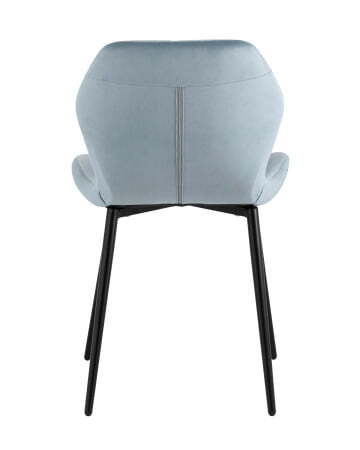 Стул Эдвин велюр пыльно-голубой (Стул кухонный Эдвин пыльно-голубой)