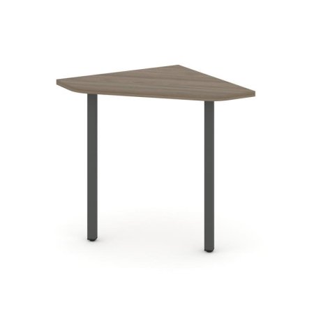 Угловой элемент стола SN-4.USP-011 (700х700х750) (Вяз Благородный/Металл Антрацит)