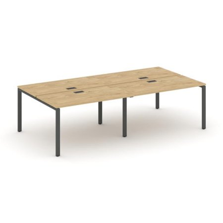Рабочая станция 2-х сторонняя SN-6P.DRS-041 (1960х1432х750) (Тиквуд Светлый/Металл Антрацит)