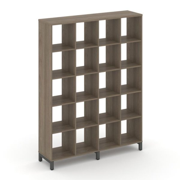 Каркас стеллажа 5 ярусов SN.KS-540 (1488х400х1982) (Вяз Благородный/Металл Антрацит)