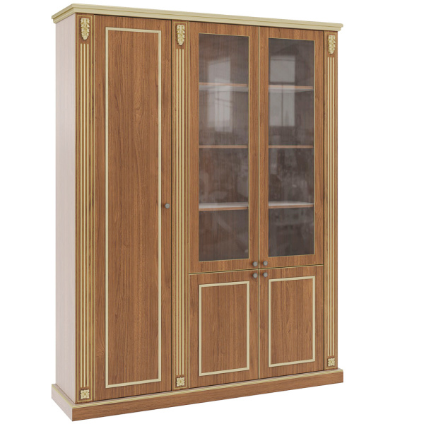 Шкаф комбинированный Vienna VIE36050303 1720x450x2200 (Орех)