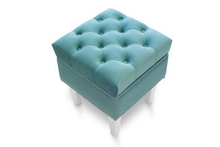 Пуф Parige 400 (420x420x450) Аквамарин (Аквамарин)