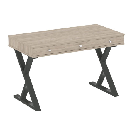 Компьютерный стол VR.SP-1-118M 1180x600x750 (Дуб Аттик/Антрацит Металл)