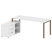 Рабочая станция с опорной тумбой левая Metal System Style БП.РС-СТС-2.5 Л 1900x1520x750 (Дуб Наварра/Серый металл)