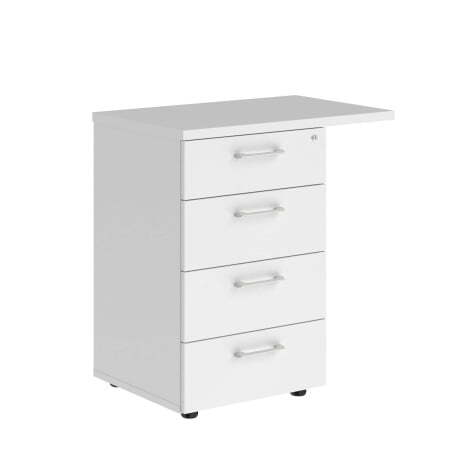 Тумба приставная Xten XLC-4D.2 700x450x750 (Белый)