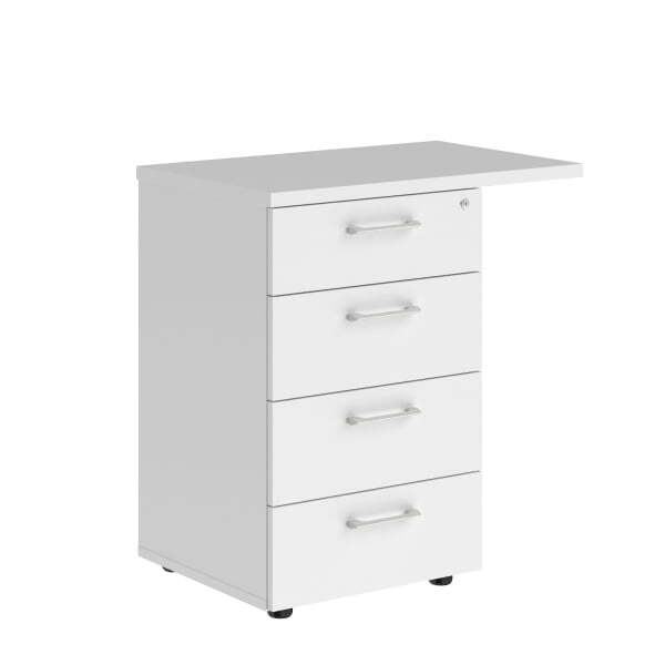 Тумба приставная Xten XLC-4D.2 700x450x750 (Белый)