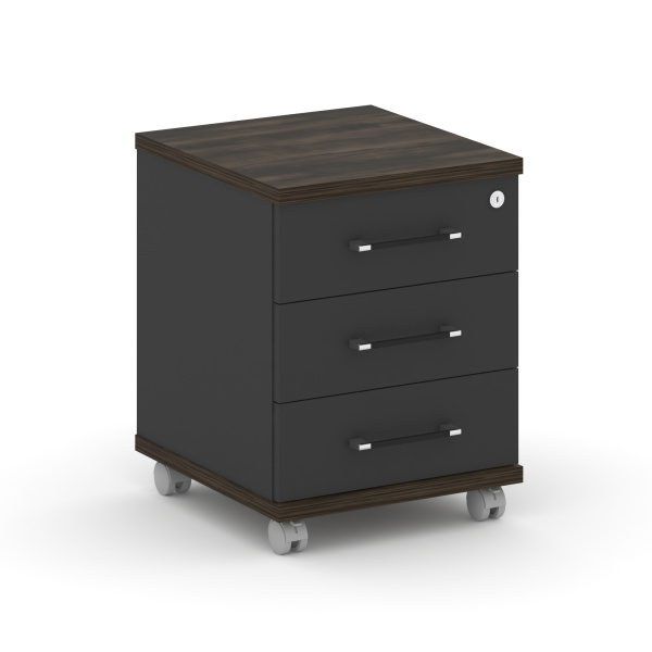 Тумба мобильная Shift SK.TM (432x460x562) (Дуб Мали-Антрацит)
