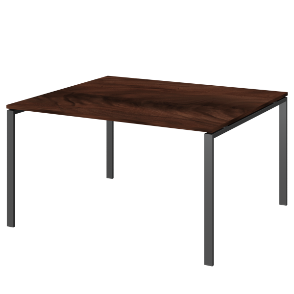 Стол переговорный на металлокаркасе Арго-М АМП-002.123 1200x1236x760 (Лагос/Антрацит)