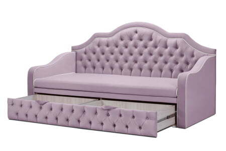 Диван 3-местный раскладной Infiniti  (2240x1000x1200) Пудровый (Пудровый)