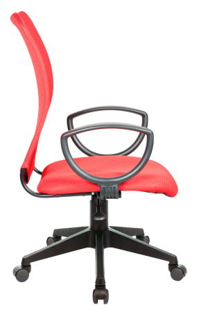 Кресло CH-599AXSN красный TW-35N сиденье красный TW-97N сетка/ткань крестов. пластик (Красный)