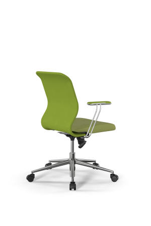 Кресло для руководителя Метта Sit 8 Mr4-4T - Vivaldi /Uh00/Wh12/T4mV-c(M09.B23.G18.W01) (Оливковый)