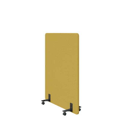 Муви. Мобильная перегородка 120х160. (Мобильная перегородка 120х160 sweet_yellow)