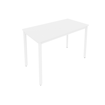 Стол письменный на металлокаркасе Slim С.СП-4.1 1180x600x750 (Белый/Белый металл)