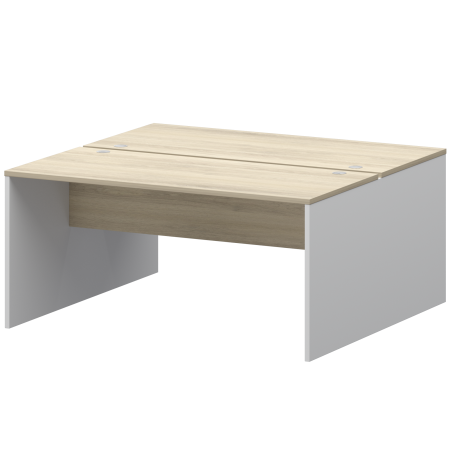 Бенч двойной Смарт СМСР25-2.16.60 1600x1236x750 (Белый/Кронберг)