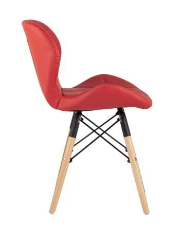 Стул Бон экокожа красный (Стул Бон красный)